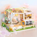 DIY Dollhouse Kit (Cat Coffee Garden) - DIY Miniature by Extoril