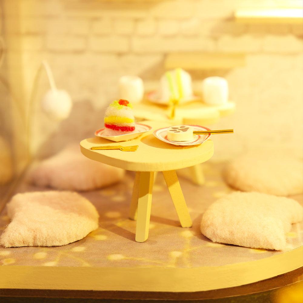 DIY Dollhouse Kit (Cat Coffee Garden) - DIY Miniature by Extoril