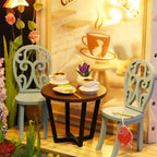 DIY Dollhouse Kit (Cat Coffee Garden) - DIY Miniature by Extoril