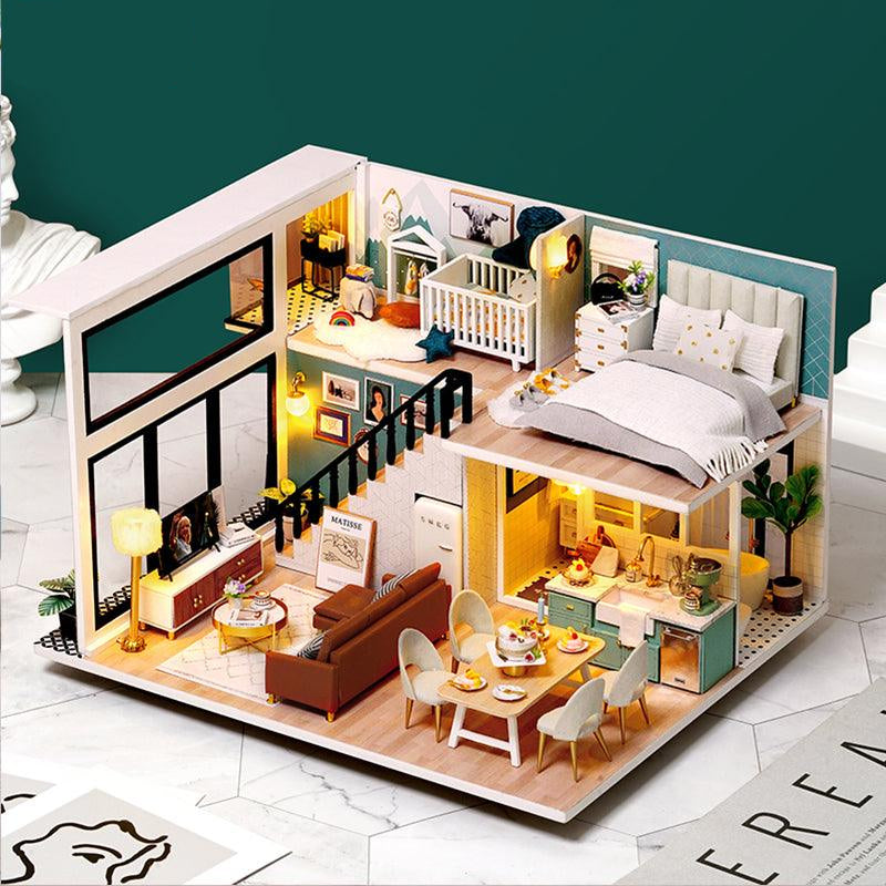 DIY Dollhouse Kit (Comfortable Life) - DIY Miniature by Extoril