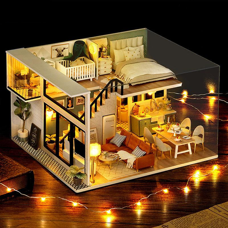 DIY Dollhouse Kit (Comfortable Life) - DIY Miniature by Extoril
