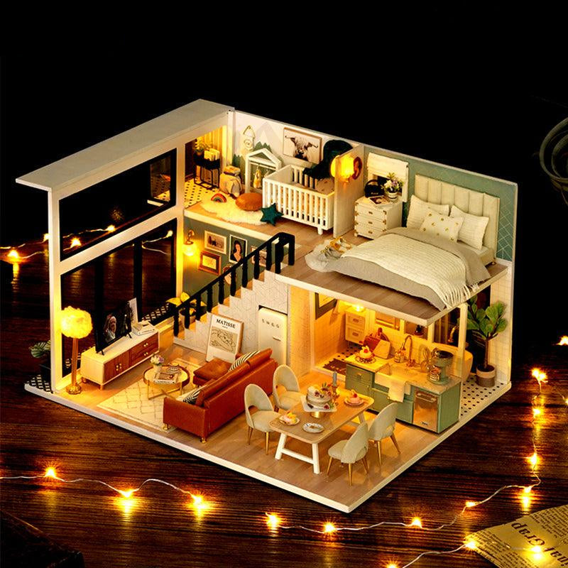 DIY Dollhouse Kit (Comfortable Life) - DIY Miniature by Extoril