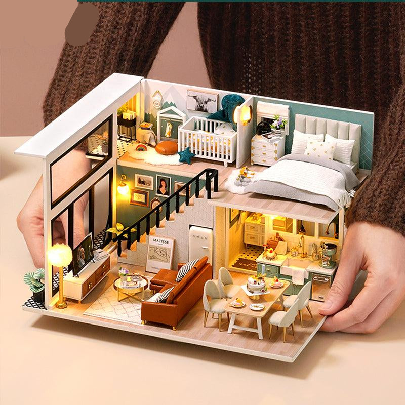 DIY Dollhouse Kit (Comfortable Life) - DIY Miniature by Extoril