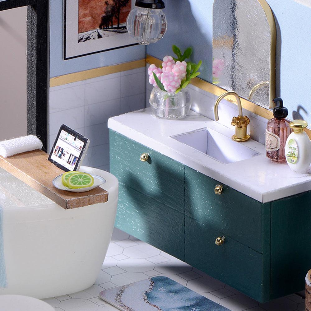 DIY Dollhouse Kit (The Satisfied Time) - DIY Miniature by Extoril