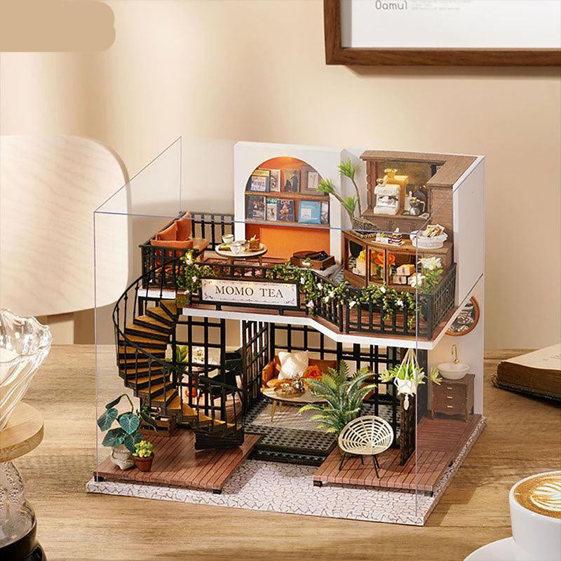DIY Dollhouse Kit (Forest Teashop ) - DIY Miniature by Extoril