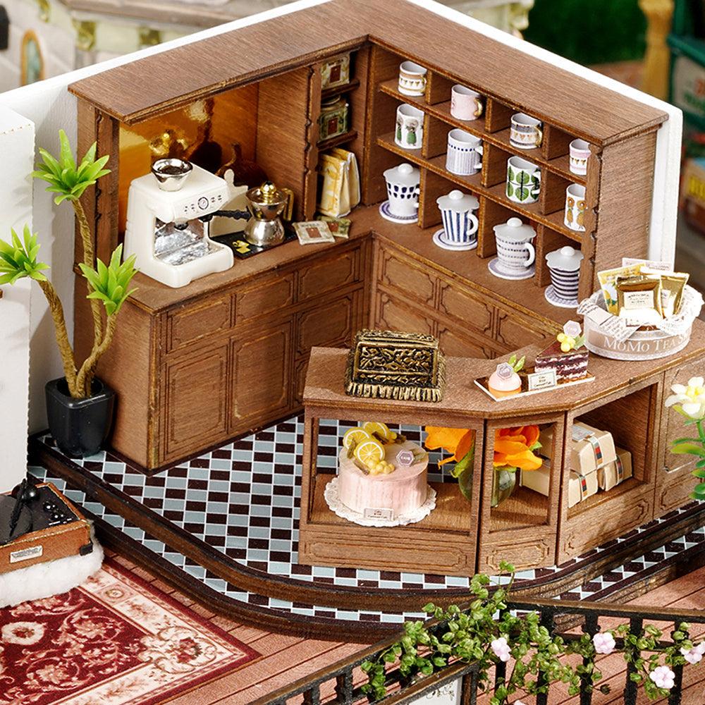 DIY Dollhouse Kit (Forest Teashop ) - DIY Miniature by Extoril