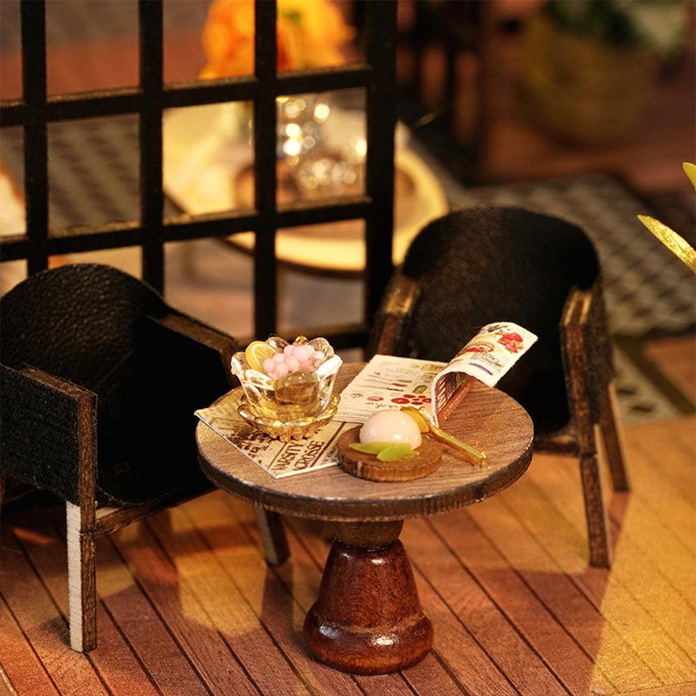 DIY Dollhouse Kit (Forest Teashop ) - DIY Miniature by Extoril