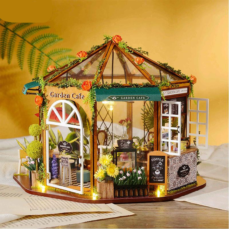 DIY Dollhouse Kit (Garden Cafe) - DIY Miniature by Extoril