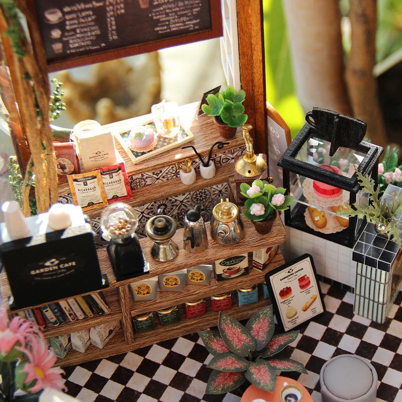 DIY Dollhouse Kit (Garden Cafe) - DIY Miniature by Extoril