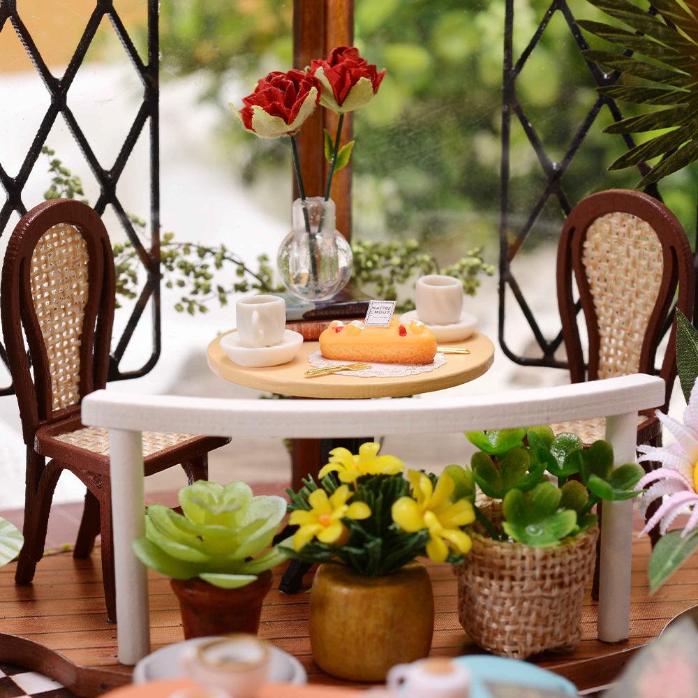 DIY Dollhouse Kit (Garden Cafe) - DIY Miniature by Extoril