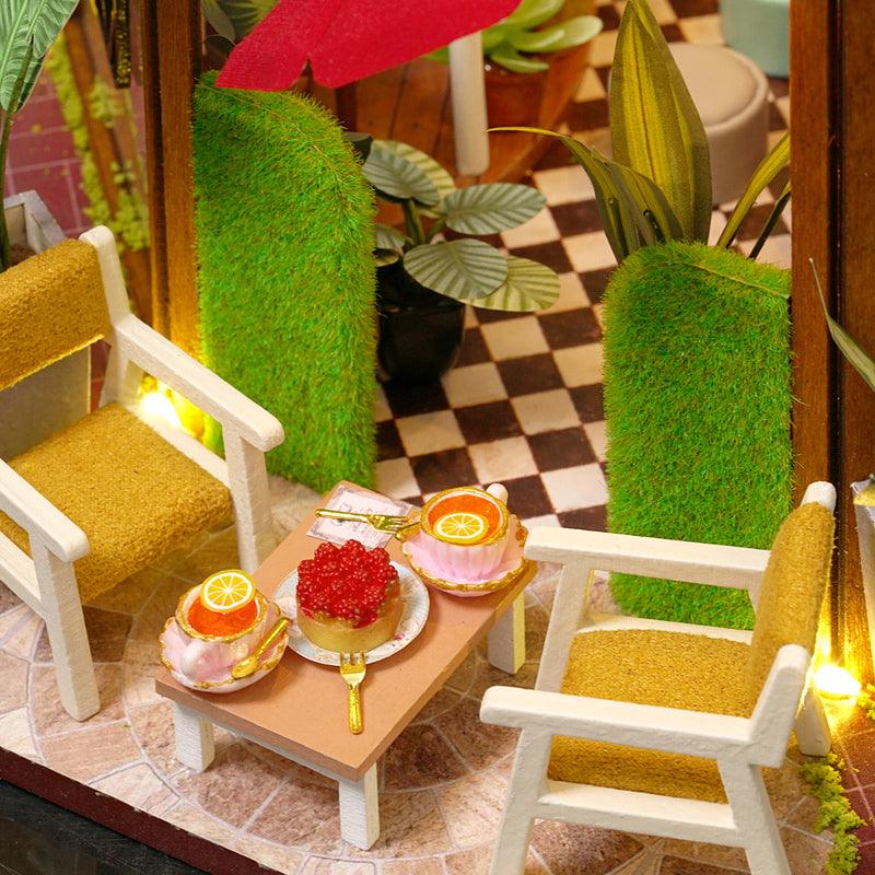 DIY Dollhouse Kit (Garden Cafe) - DIY Miniature by Extoril