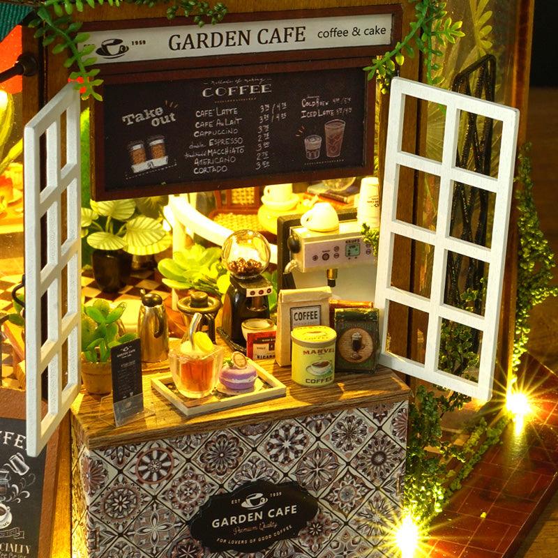 DIY Dollhouse Kit (Garden Cafe) - DIY Miniature by Extoril