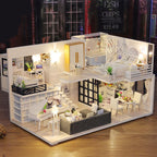 DIY Dollhouse Kit (Happy Time) - DIY Miniature by Extoril