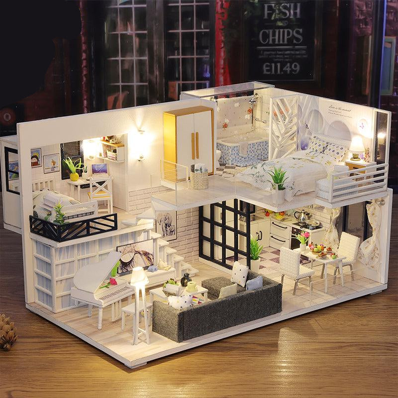 DIY Dollhouse Kit (Happy Time) - DIY Miniature by Extoril
