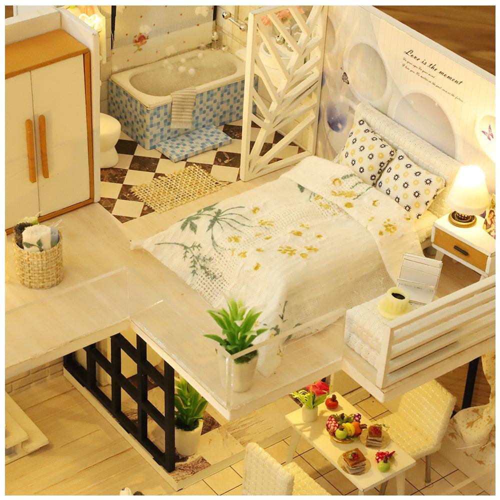 DIY Dollhouse Kit (Happy Time) - DIY Miniature by Extoril