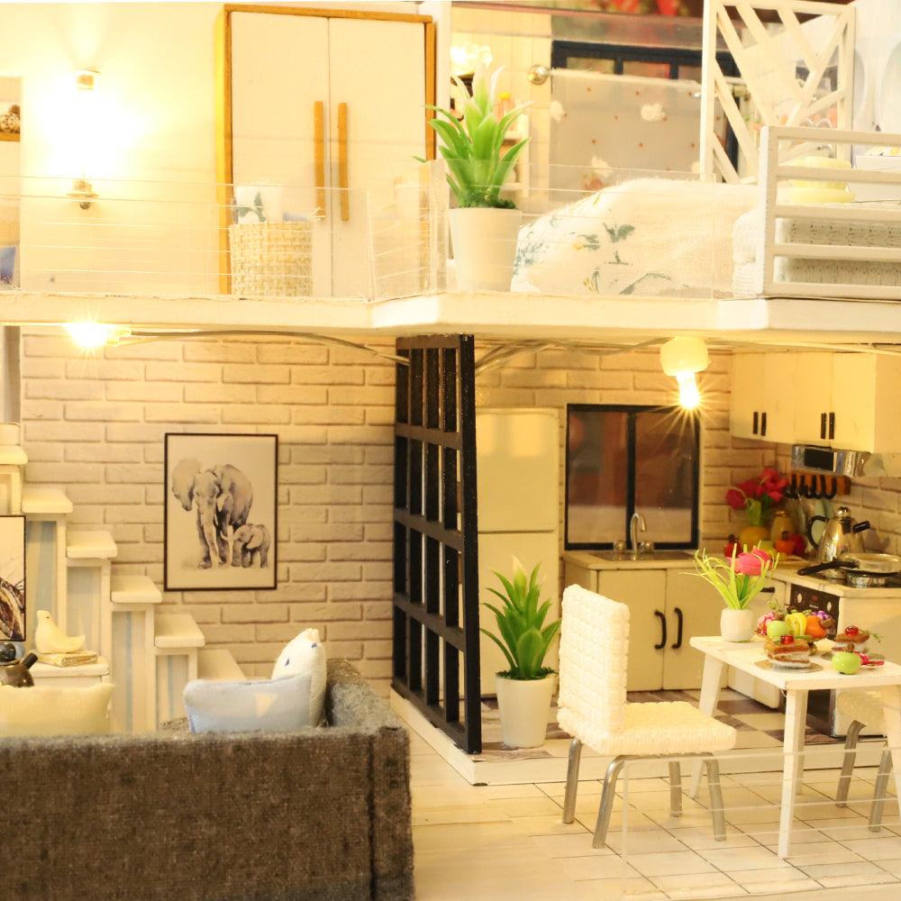 DIY Dollhouse Kit (Happy Time) - DIY Miniature by Extoril