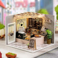 DIY Dollhouse Kit (Leisurely Coffee Shop) - DIY Miniature by Extoril