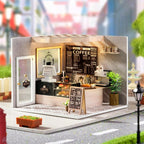 DIY Dollhouse Kit (Leisurely Coffee Shop) - DIY Miniature by Extoril