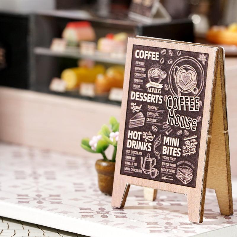 DIY Dollhouse Kit (Leisurely Coffee Shop) - DIY Miniature by Extoril