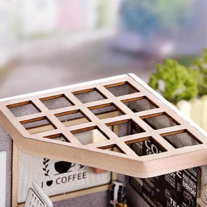DIY Dollhouse Kit (Leisurely Coffee Shop) - DIY Miniature by Extoril