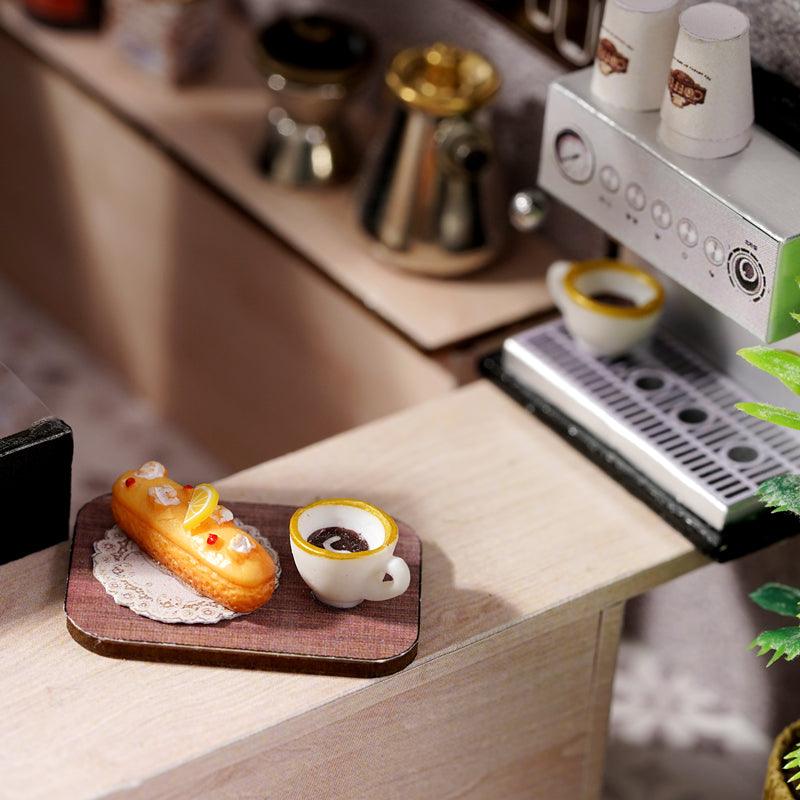 DIY Dollhouse Kit (Leisurely Coffee Shop) - DIY Miniature by Extoril