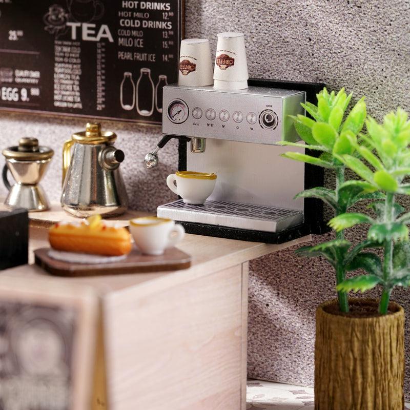 DIY Dollhouse Kit (Leisurely Coffee Shop) - DIY Miniature by Extoril