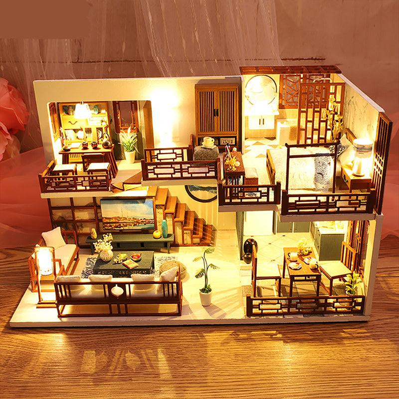 DIY Dollhouse Kit (Quiet Time) - DIY Miniature by Extoril