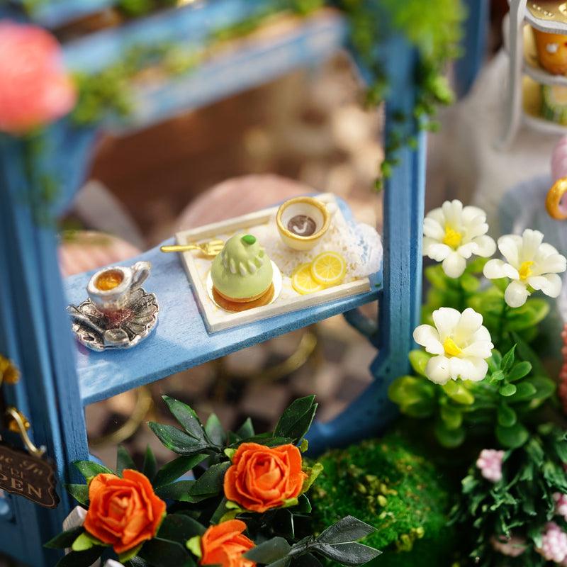 DIY Dollhouse Kit (Rose Garden Tea House) - DIY Miniature by Extoril
