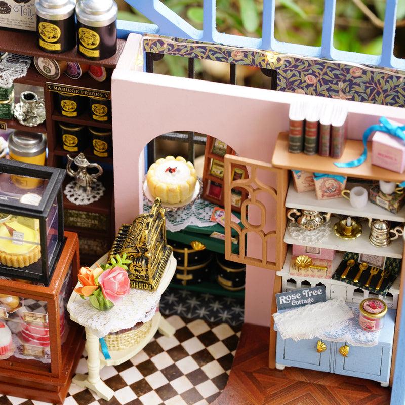 DIY Dollhouse Kit (Rose Garden Tea House) - DIY Miniature by Extoril