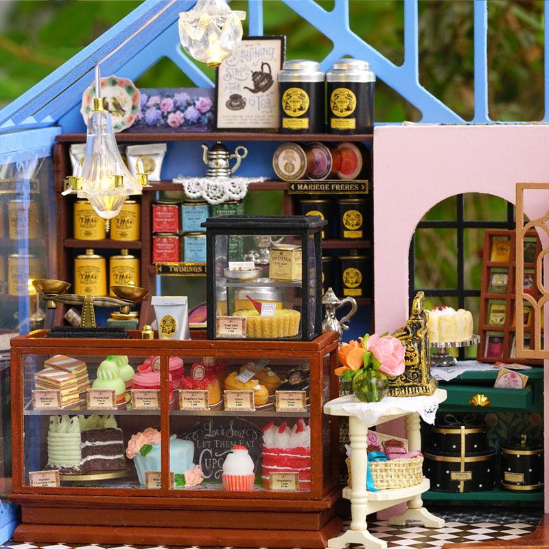 DIY Dollhouse Kit (Rose Garden Tea House) - DIY Miniature by Extoril