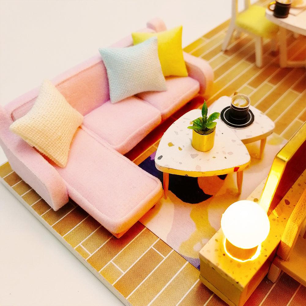 DIY Dollhouse Kit (Sweet Time) - DIY Miniature by Extoril