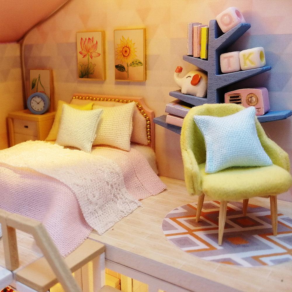 DIY Dollhouse Kit (Sweet Time) - DIY Miniature by Extoril