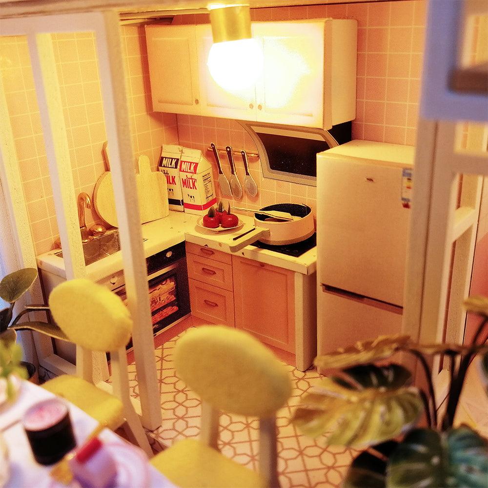 DIY Dollhouse Kit (Sweet Time) - DIY Miniature by Extoril