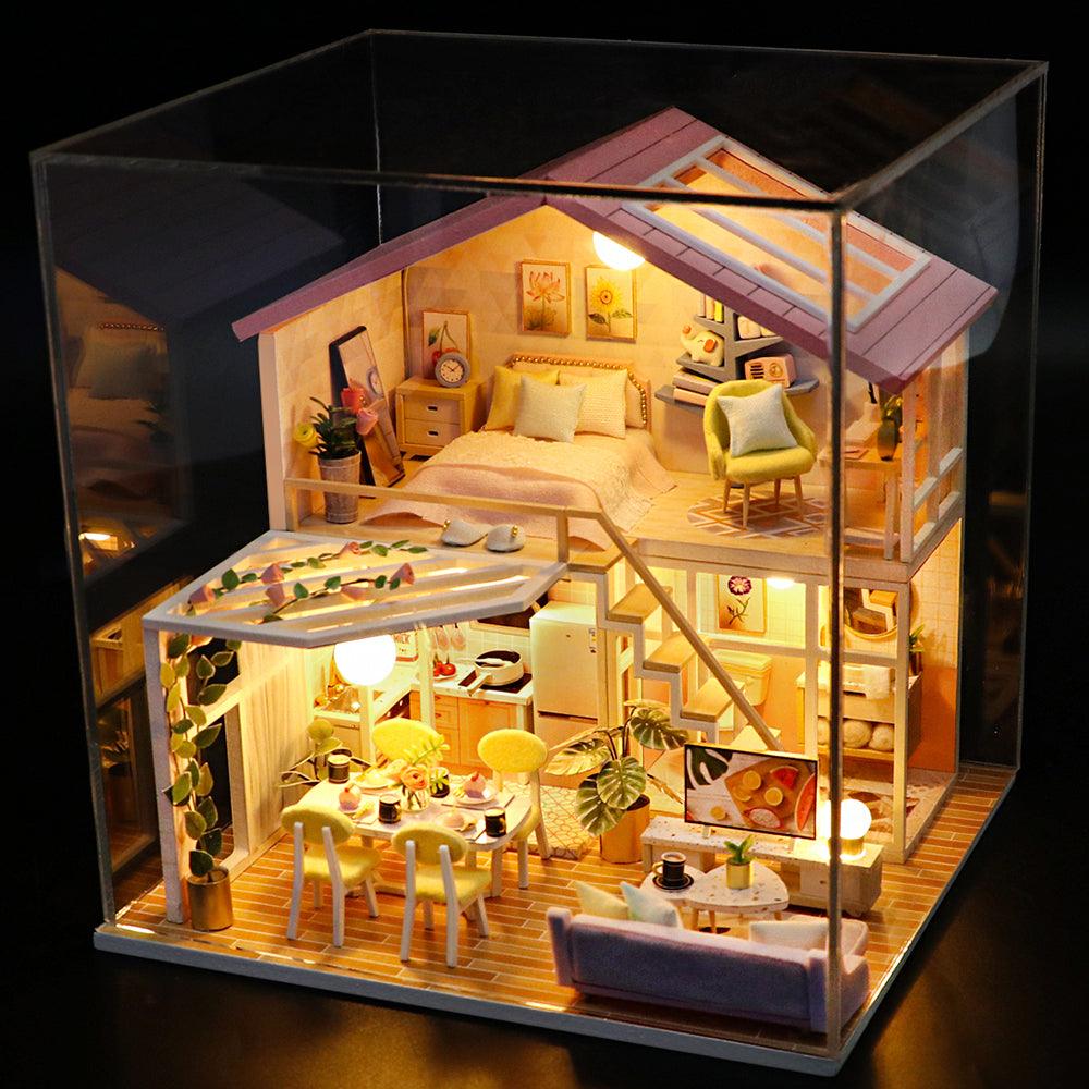DIY Dollhouse Kit (Sweet Time) - DIY Miniature by Extoril