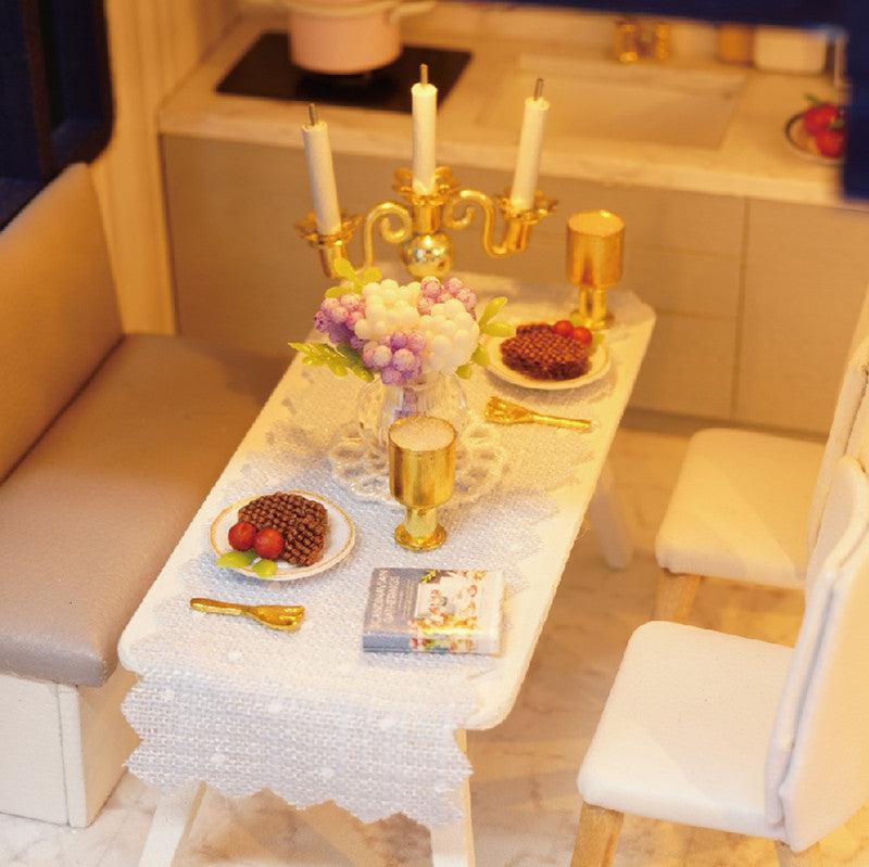 DIY Dollhouse Kit (Time Apartment) - DIY Miniature by Extoril