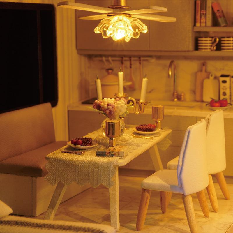DIY Dollhouse Kit (Time Apartment) - DIY Miniature by Extoril