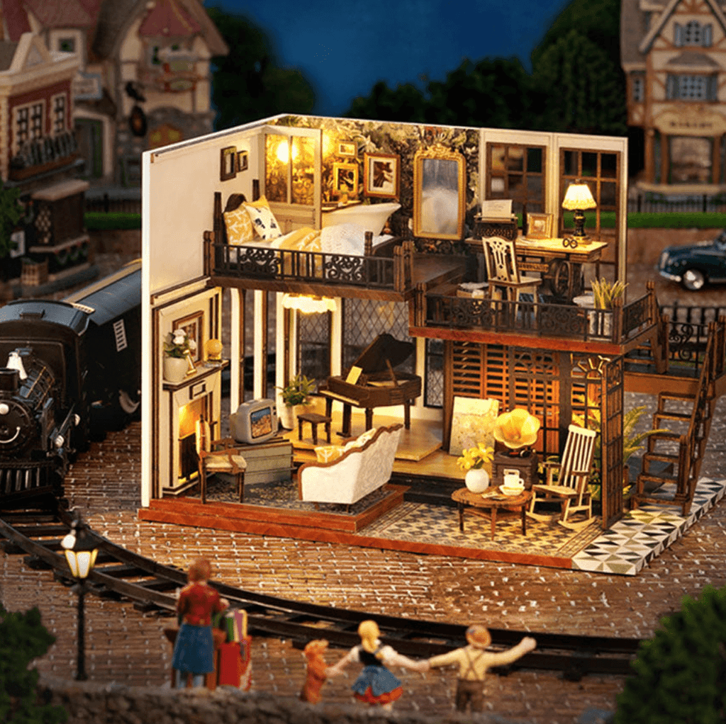DIY Dollhouse Kit (Time Impression) - DIY Miniature by Extoril