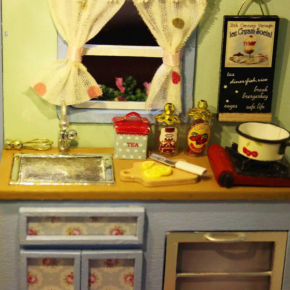 DIY Dollhouse Kit (Time Journey) - DIY Miniature by Extoril
