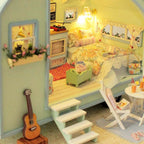 DIY Dollhouse Kit (Time Journey) - DIY Miniature by Extoril