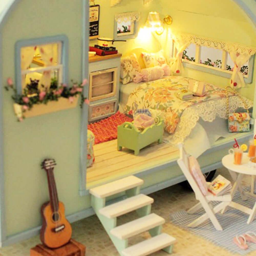 DIY Dollhouse Kit (Time Journey) - DIY Miniature by Extoril