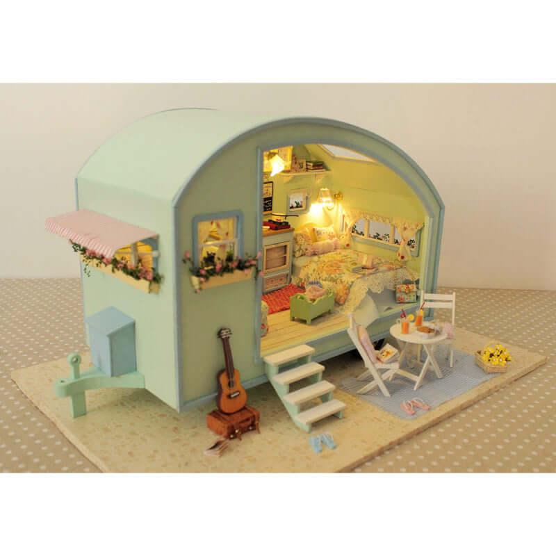 DIY Dollhouse Kit (Time Journey) - DIY Miniature by Extoril