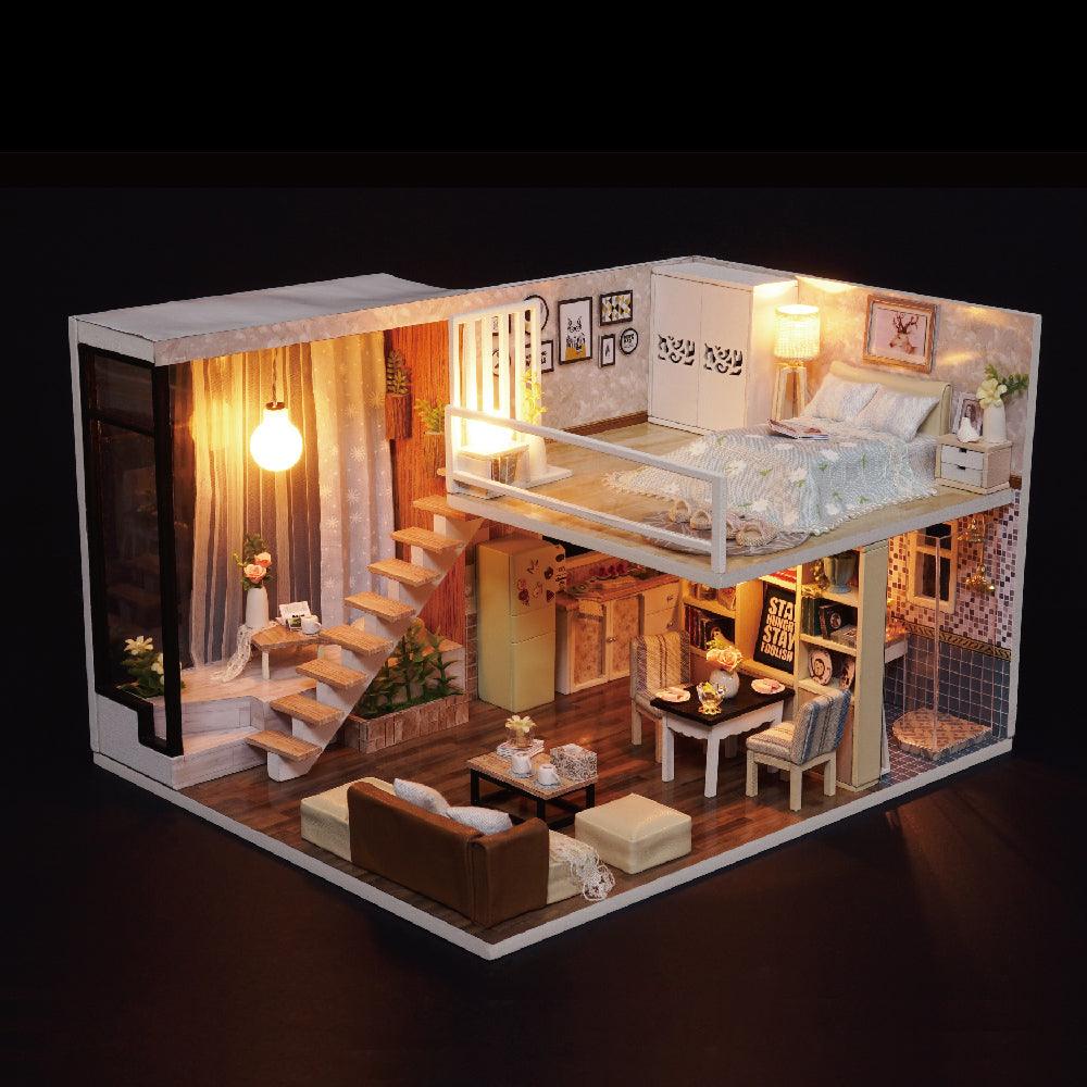 DIY Dollhouse Kit (Wait For Time) - DIY Miniature by Extoril