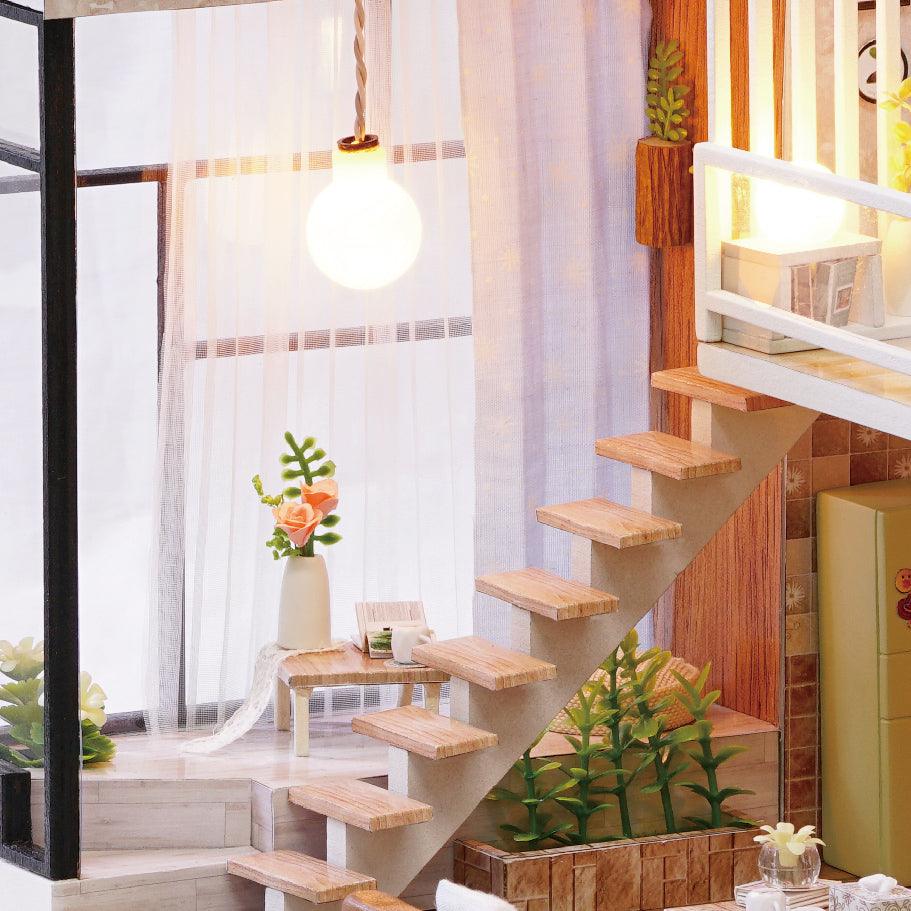 DIY Dollhouse Kit (Wait For Time) - DIY Miniature by Extoril