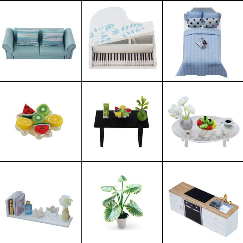 DIY Dollhouse Kit ( Yuko Microdream) - DIY Miniature by Extoril