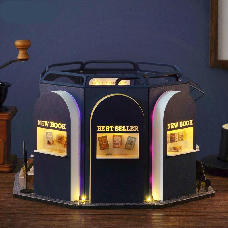 Dollhouse Kit (Book Cafe) - DIY Miniature by Extoril
