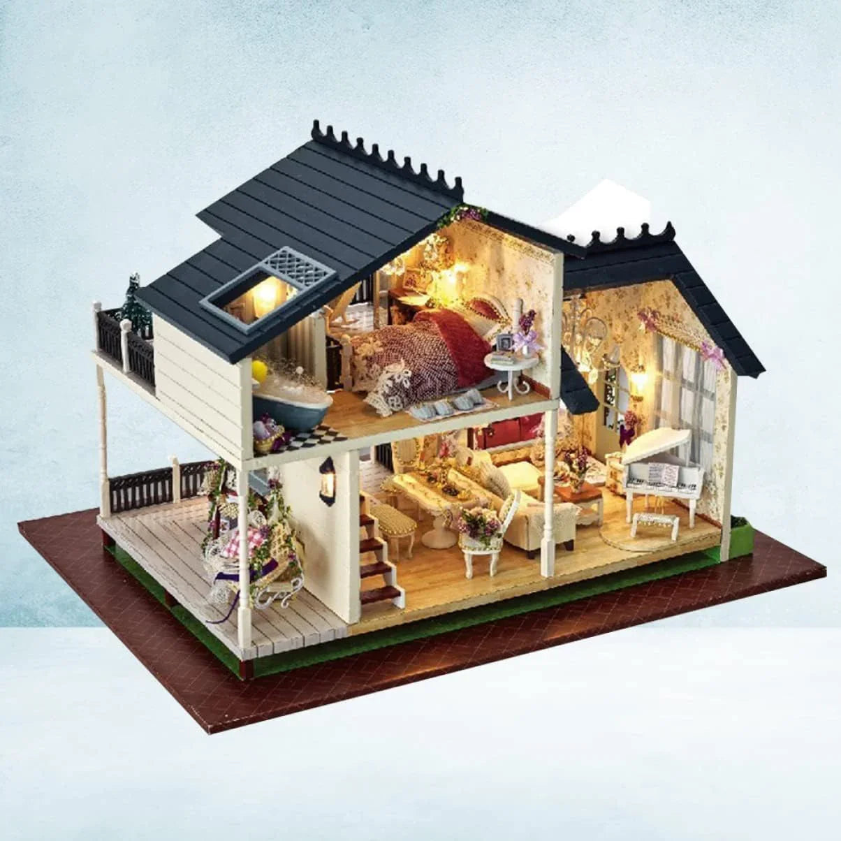PROVENCE LAVENDER Dollhouse Miniature - DIY Miniature by Extoril