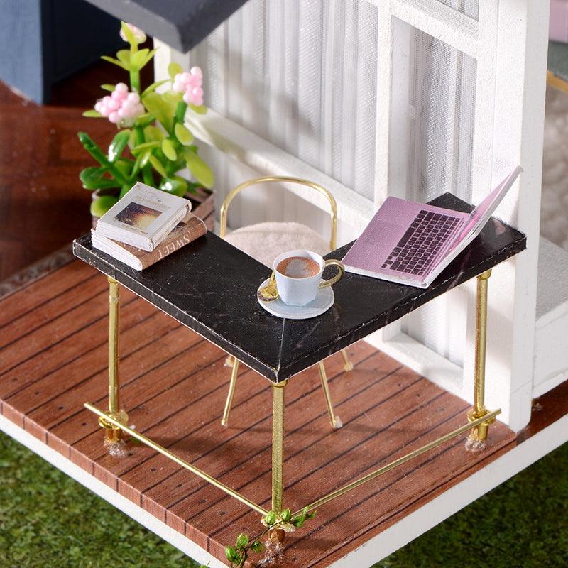 Enchanted Monet's Garden Miniature DIY Kit - DIY Miniature by Extoril