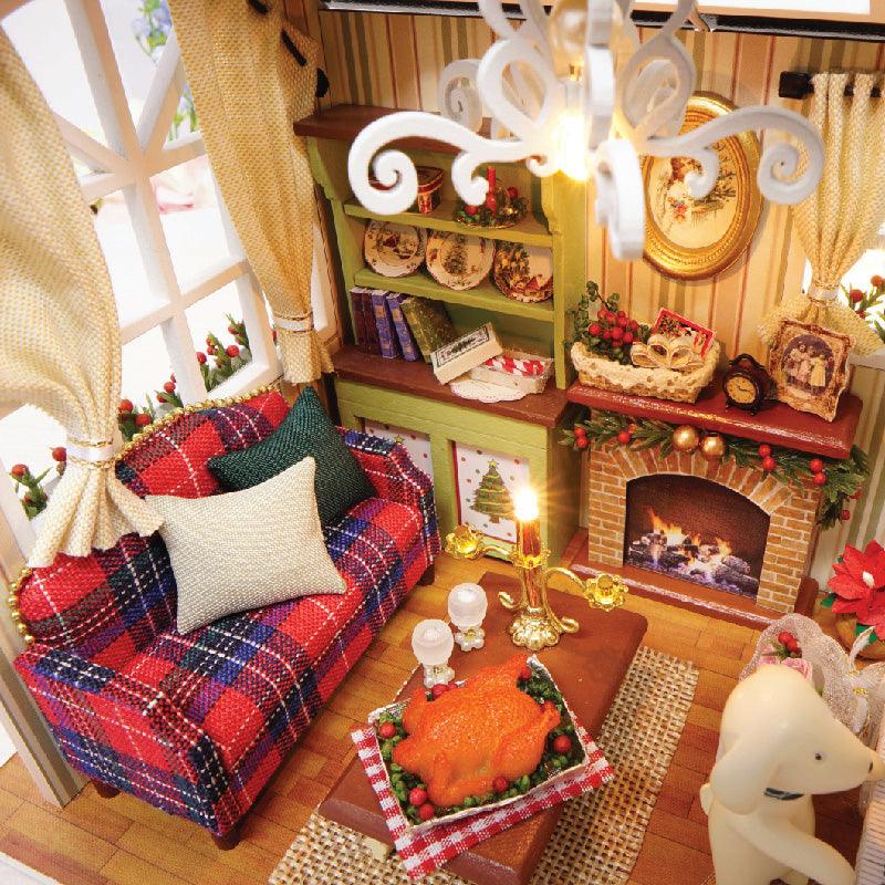Festive Holiday Time Miniature DIY Kit - DIY Miniature by Extoril