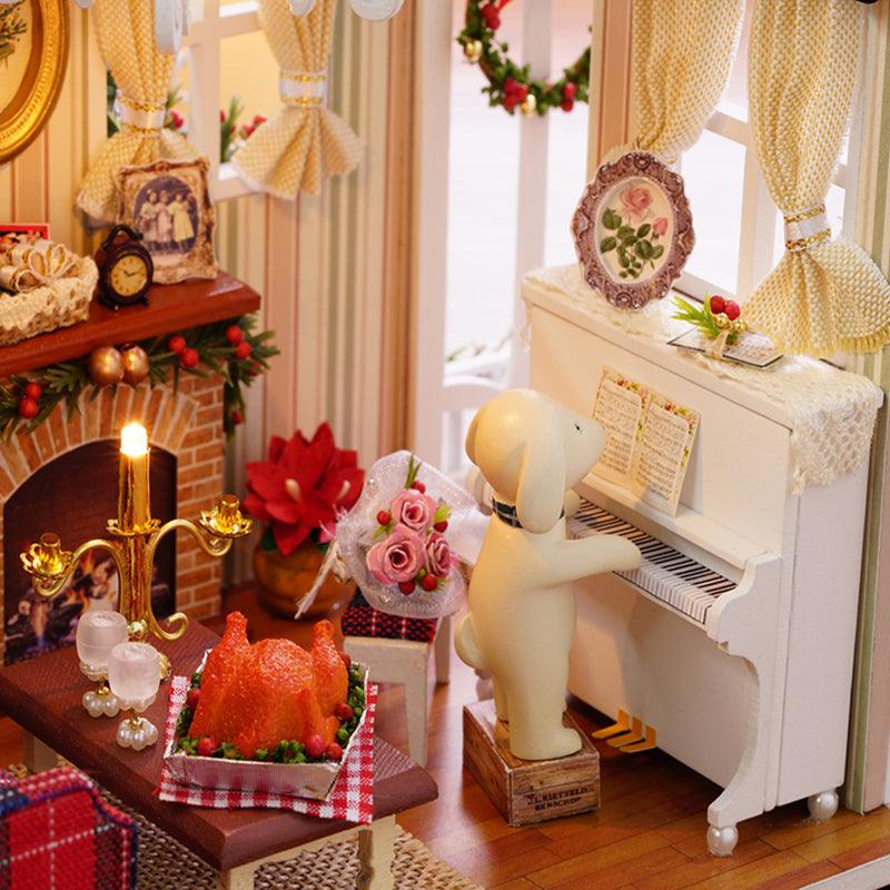 Festive Holiday Time Miniature DIY Kit - DIY Miniature by Extoril