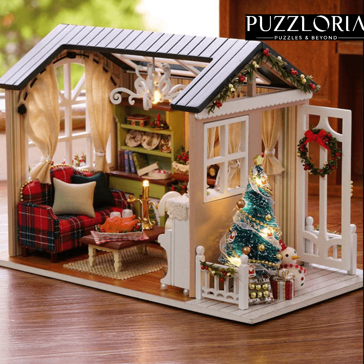 Festive Holiday Time Miniature DIY Kit - DIY Miniature by Extoril